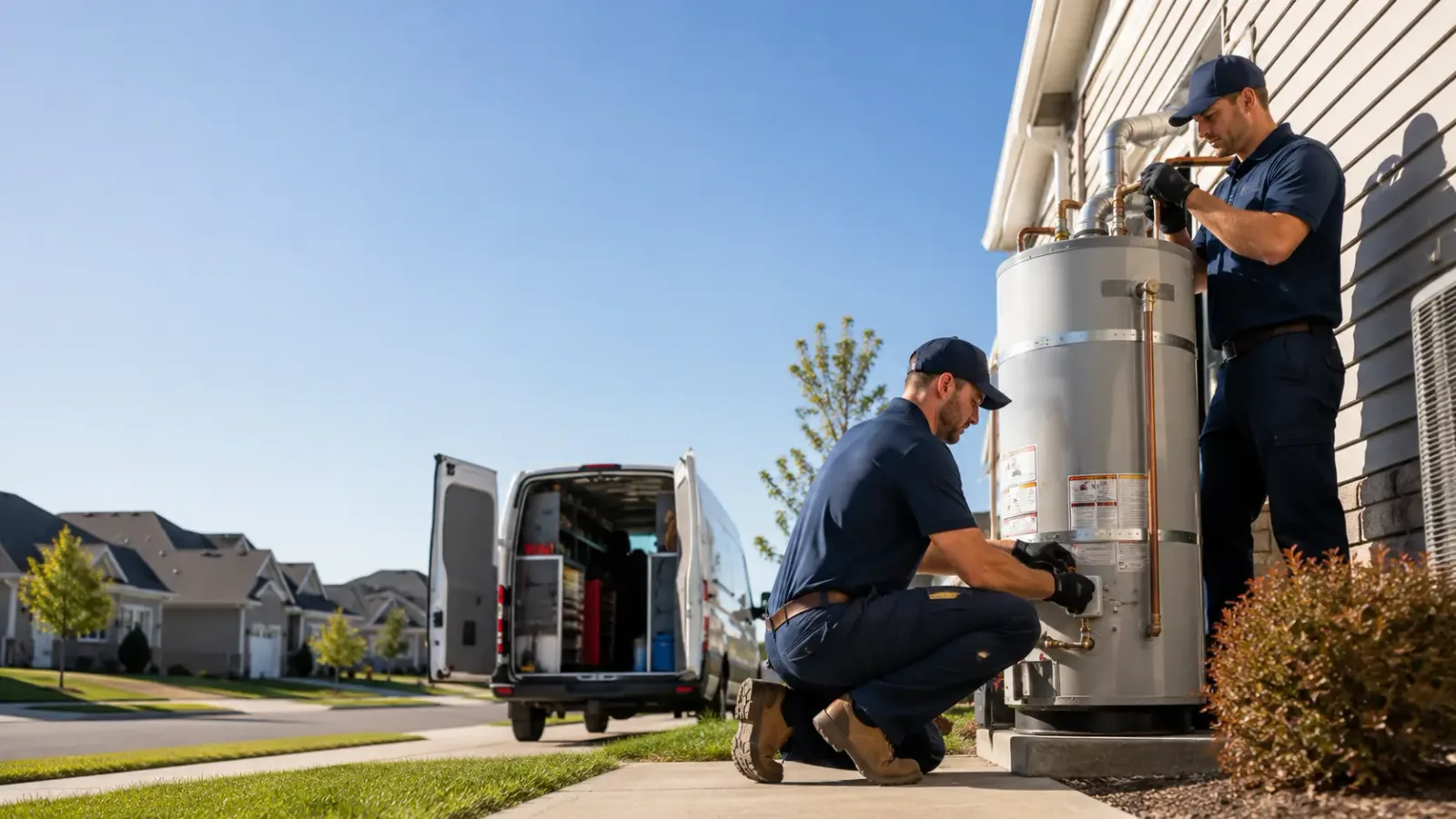 Water Heater Installation in Cloverdale, OH
